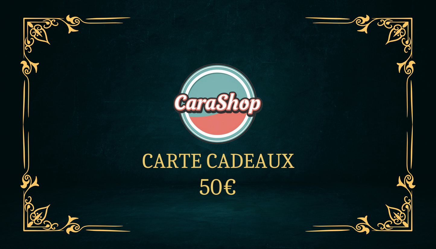 Carte Cadeaux 50€