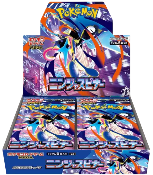 “Display Pokémon japonais Ninja Spinner CaraShop