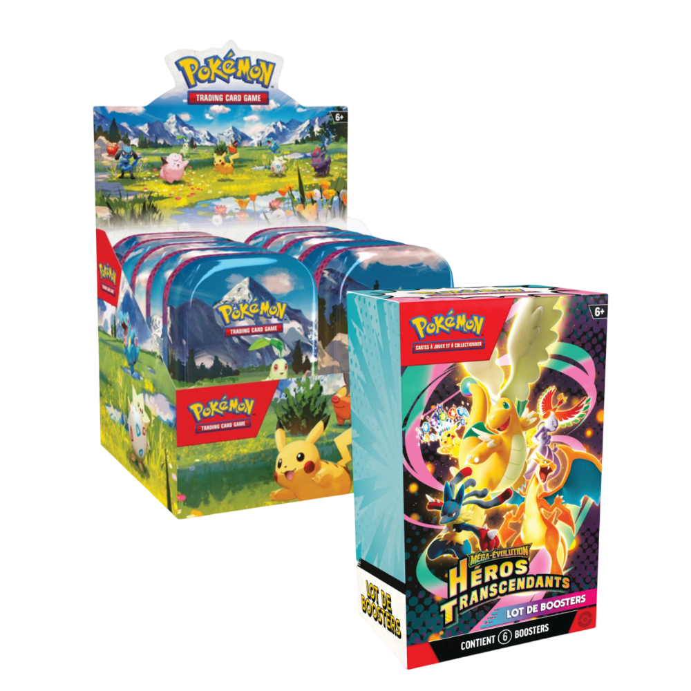 Duo Pack - Mini Tin + Bundle - Héros Transcendants - ME02.5 - Français [Scellé]