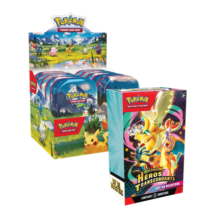 Duo Pack - Mini Tin + Bundle - Héros Transcendants - ME02.5 - Français [Scellé]