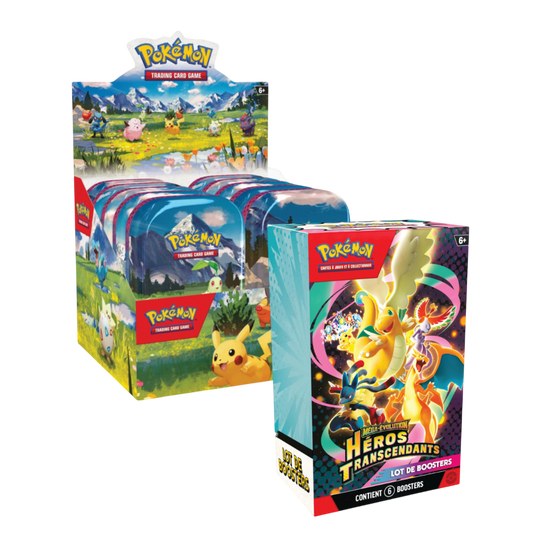 Duo Pack - Mini Tin + Bundle - Héros Transcendants - ME02.5 - Français [Scellé]